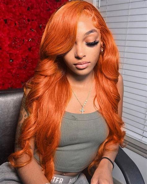 ginger lace front wig